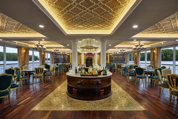 UNIWORLD Boutique River Cruises, Mekong Jewel, Restaurant 1.jpg